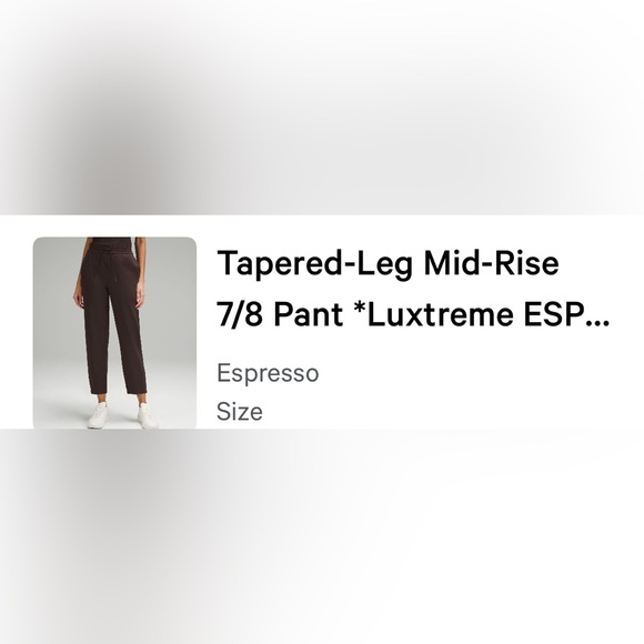 Lululemon Luxtreme Pants - Picture 9 of 9